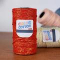 İçi Boş Naylon Akrilik İplik / 2mm Metalik Parlaklık / El Örgü ve Tığ İşi OEM ODM Özelleştirilmiş
