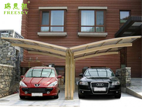 storage car shed design for car and motorcycle