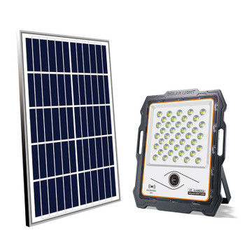 Hohe Lumen CCTV-Kamera Solar-LED-Flutlicht