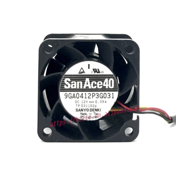 Sanyo Cool Lüfter 4 cm PWM -Geschwindigkeitsregulation 12V Wärme -Dissipation Lüfter