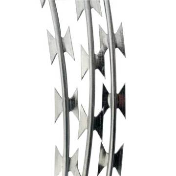 CBT60/CBT65 Galvanized Power Coated Razor Barbed Wire Fence: A Durable Solution for Anti-Climbing Security