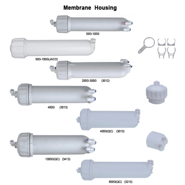 Factory Manufacturer's 1812-75G RO Membrane Housing: High-Quality Reverse Osmosis Membrane Filter Housing
