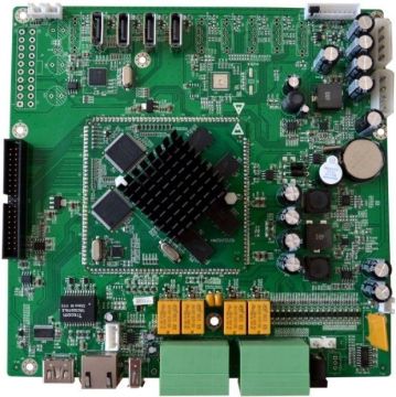 Custom H.264 Dual Stream Dvr Pcb Assembly Multiple Ptz Control