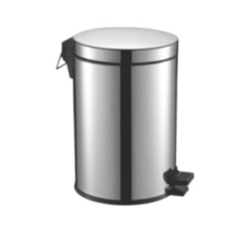 Pedal Operated 304 Stainless Steel Waste Bin