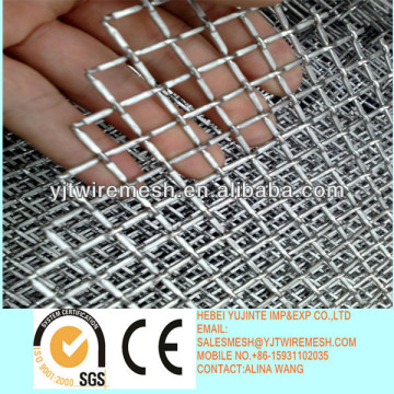 Galvanized mine sieving mesh, stainless steel square wire mesh,mine screen mesh (factory)
