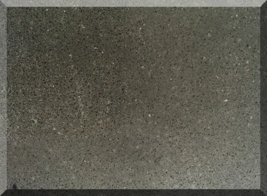 Black Pure Color Quartz Stone Artificial Quartz Stone