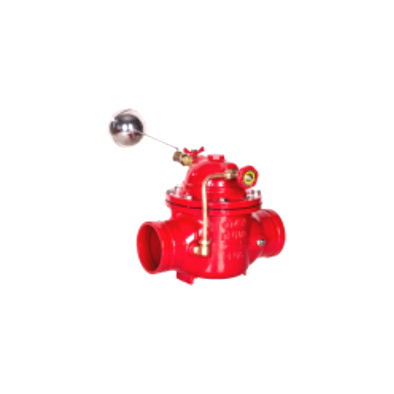 Threaded float valve
