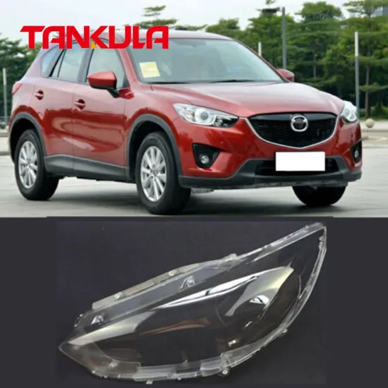 High Quality Transparent Plastic Headlamp Lens Cover for Mazda CX-5/CX-5 2012-2016