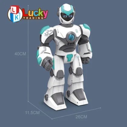 Voice Gesture Control RC Toy Robot: The LK Toys' Intelligent Dancing Kids' Entertainment Center