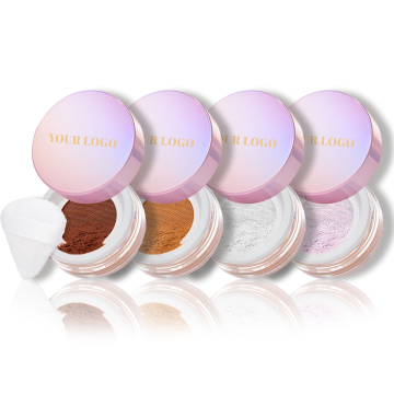 Vegan Natural Loose Powder with Custom Logo: Matte, Smooth, Long-Lasting Oil Control