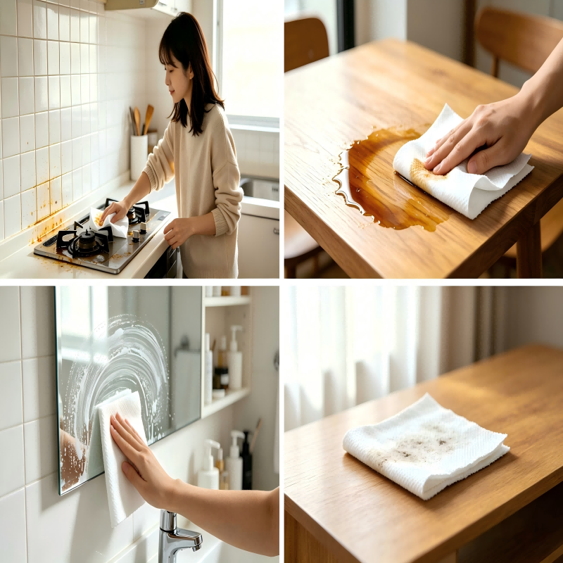 household cleaning towel