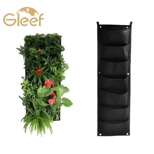 felt Flower Pots Vertical Planter bags