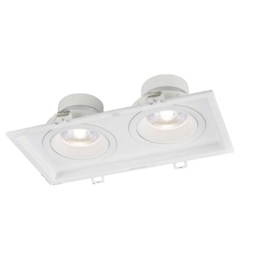 Holofotes da grade preta e branca