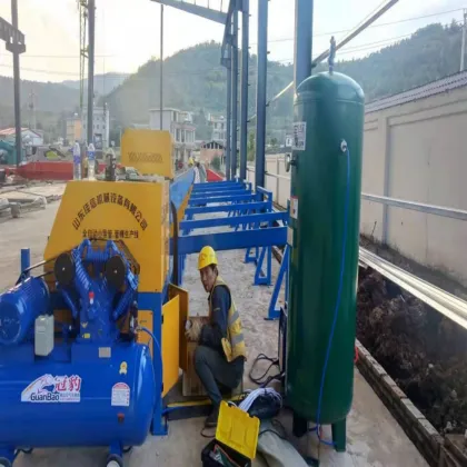 Tunnel Cement Penetration Pipes Processing Line