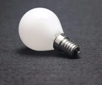 little globe bulb G45 frosted glass led filament lamp