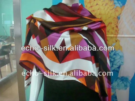 large silk scarves