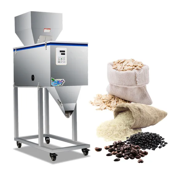 Hualia Granule Grain Rice Coffee Bean Nuts Spices Powder Weighing Filling Packing Machine FZ-999