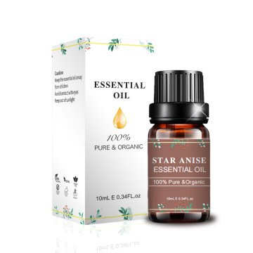 Pure Organic Natural Extract Star Anise Essential Oil