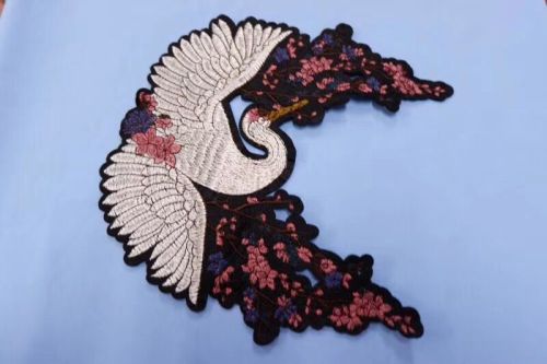 Flower Iron on Embroidery Applique