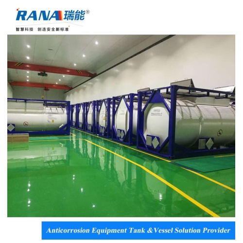 Manufacture Steel Lined PTFE Chemical Tank