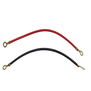 Hot Sale 2 Pin 12-24V Motorcycle Battery Cable with 8mm Eyelet Ring