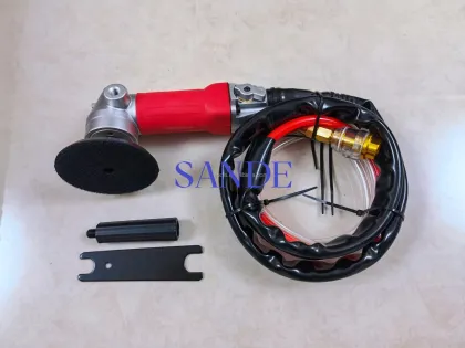 Portable Pneumatic Polisher for Granite - SANDE Sale Rear Exhaust Wet Stone Polisher