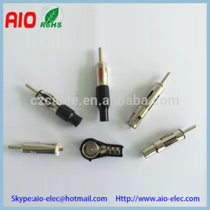 Car antenna jack connector for digital car tv antenna and car radio antenna