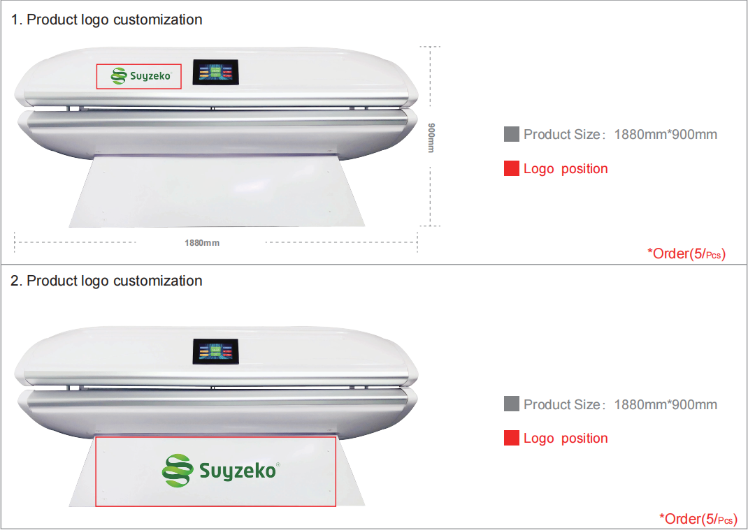 red light bed customize