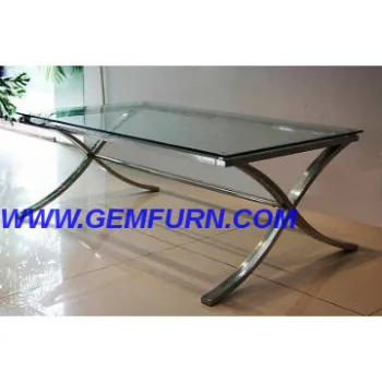 glass coffee table