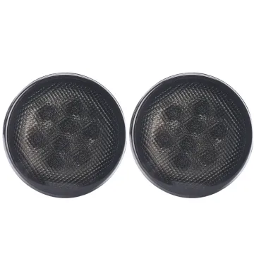 ABS Plastic Waterproof Smoke Front LED Turn Signal Light for Jeep Wrangler