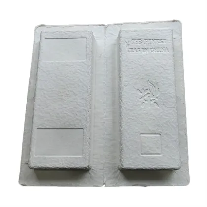 Biodegradable Pulp Molded Paper Chocolate Bars Packaging Box