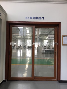 high quality PVC 65 series sliding door for commercial building and villa