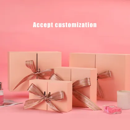 Bowknot Double Door Perfume Packaging Box