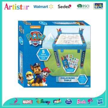 PAW PATROL Colouring attractive table