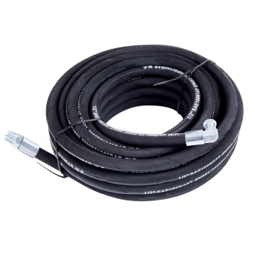 SAE 100 DIN EN853 R1 R2 4SH 4SP Rubber Hydraulic Hose Assembly