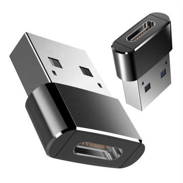 Type C Adapter: USB C Female to USB 2.0 A Male OTG Converter with 12V 3A PD Fast Charging