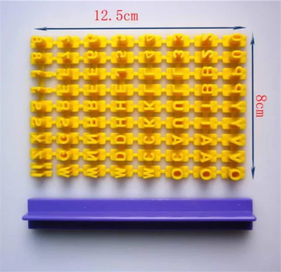 Hot Sale Cake Tools: Arabic Numbers Fondant Molds & Kitchenware Accessories