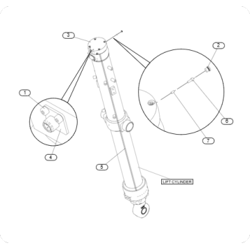 Bulldozer D10T2 Position Sensor 594-8779/5948779