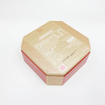 Emballage de boîte-cadeau de gâteau de lune
