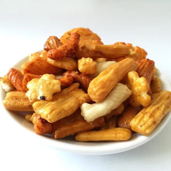 New crop rice cracker