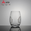 Tumbler de copas de vino transparente gratis para boda