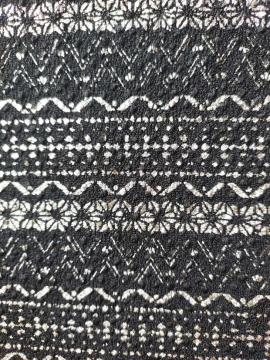 Poly Span Double Jacquard dengan Foil