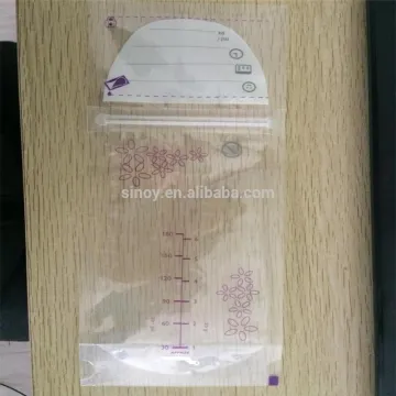 food grade liquid breast milk storage bag