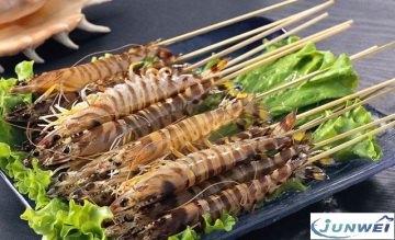 Fresh frozen bamboo shrimp