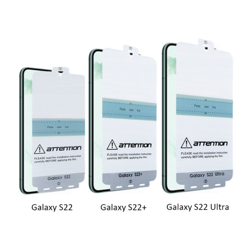 Full Coverage Hydrogel Screen Protector for S22 Ultra