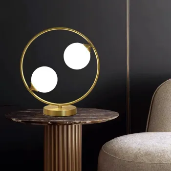 Wholesale Copper LED Table Light Lamps for Bedroom, Hotels, Living Rooms & Desks