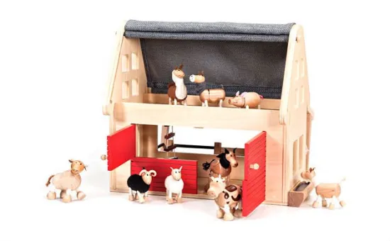 2013 HOT Wooden Doll house-animal house