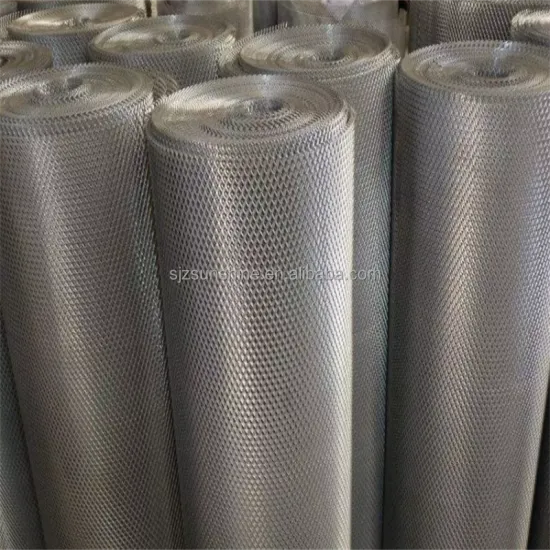 China-Sourced Suspended Ceiling Aluminum Expanded Metal Facade Mesh for Screening Applications