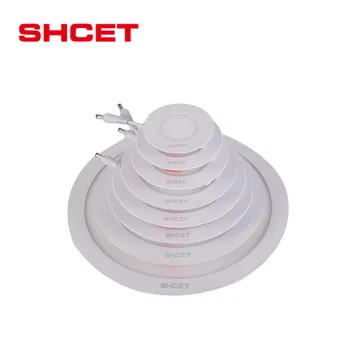 High-Quality Slim Recessed LED Panel Round Ceiling Lighting