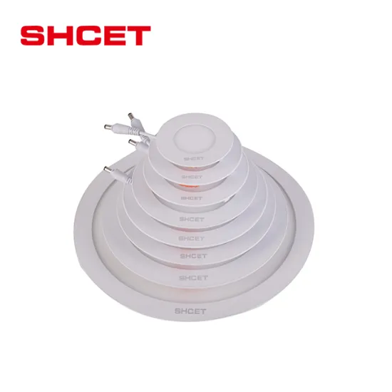High-Quality Slim Recessed LED Panel Round Ceiling Lighting